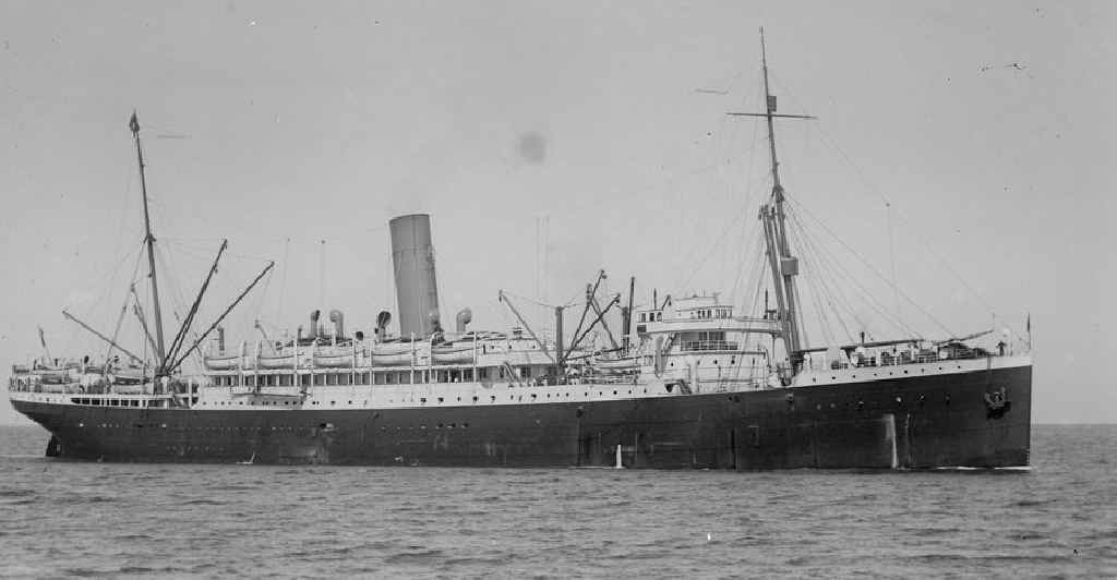 100 YEARS AGO TODAY: Archie Barwick sailed out, and, above, the troopship Themistocles. 100 YEARS AGO TODAY: Archie Barwick sailed out, and, above, the troopship Themistocles.